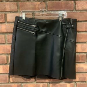 Leather skirt
